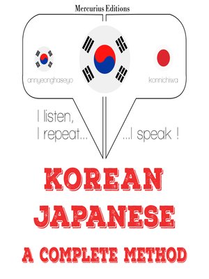 cover image of Korean-Japanese: a complete method